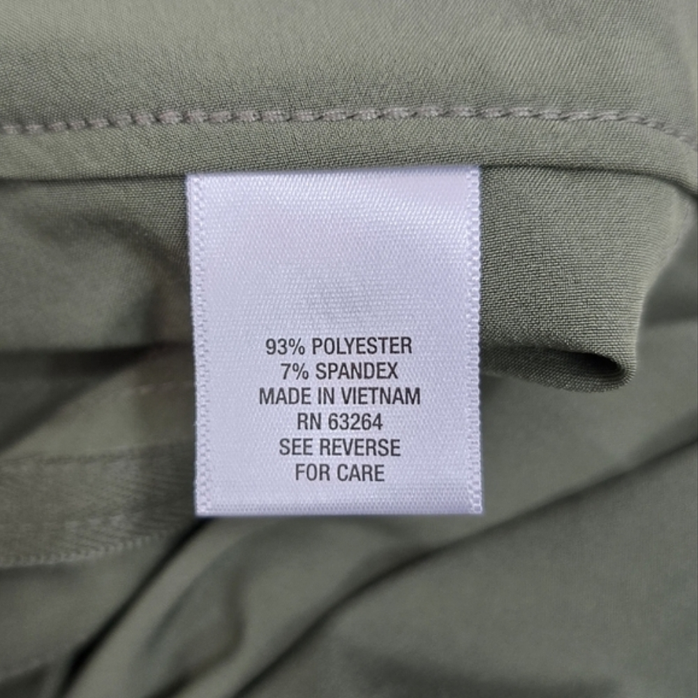 CL🚨 Sunday Green Jogger Pants Size 2 Ruched Hem - Picture 7 of 13